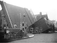 Ongeluk met een tram op de Hoofdbrug te Drachten, 29 oktober 1943