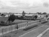 Vanaf terrein Philips de Meeuwweg (nu Langewest) 1955