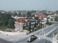 Kruising Burg.Wuiteweg, Berglaan en Gauke Boelensstraat 1972