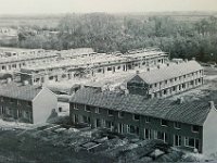 zicht op de Meent, Philips-woningen in aanbouw jaren 50-60