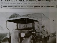 1945 F. van der Mei te Drachten. Vrachtautodienst.
