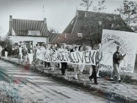 Protest in 1987 om het Karwei open te houden