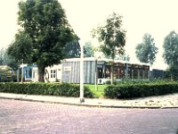 De Schelp Oudeweg gebouwd 1970 door Steendam & Wels foto 1973 in 1980 afgebroken na verhuizing naar de Folgeren