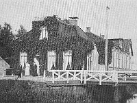 schoolhuis van meester Kroeze in 1905