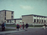 Chr. Huishoudschool Maria Louise, Brouwerssingel, eind jaren 60