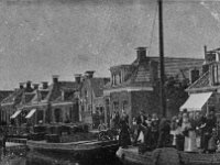 Noordkade en Zuidkade, de sluis plm. 1890