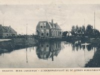 hoek Langewijk huis op de hoek is woonhuis van vd Werff